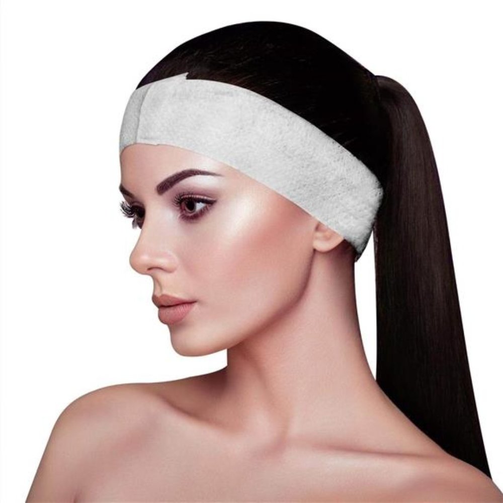Women Spa Headband Makeup Headband for Washing Face Soft Towel Headband